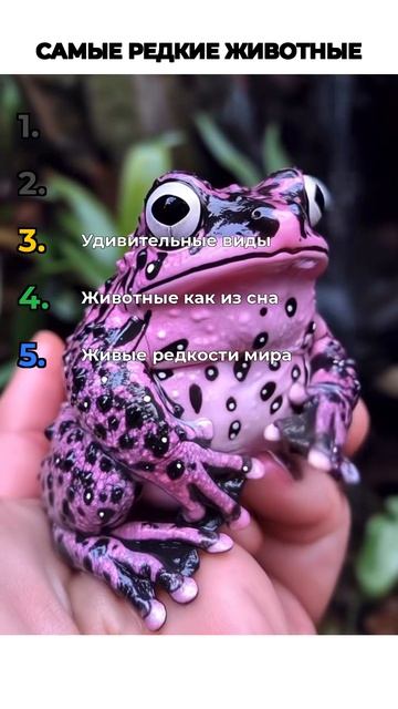 ТОП РЕДКИХ ЖИВОТНЫХ
