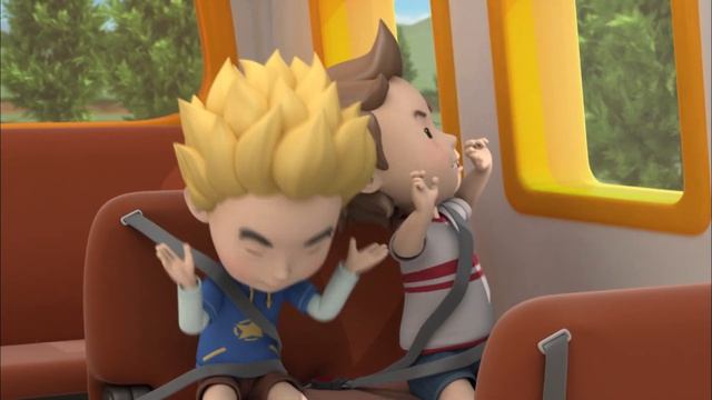 Робокар Поли - Правила дорожного движения (серия 24) - Ремни безопасности в автобусе