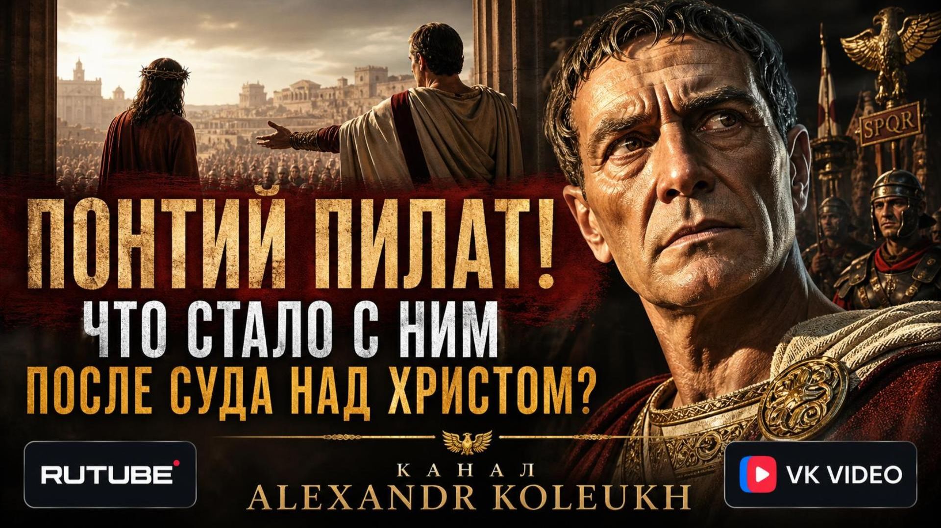 ПОНТИЙ ПИЛАТ! ЧТО СТАЛО С НИМ ПОСЛЕ СУДА НАД ХРИСТОМ?