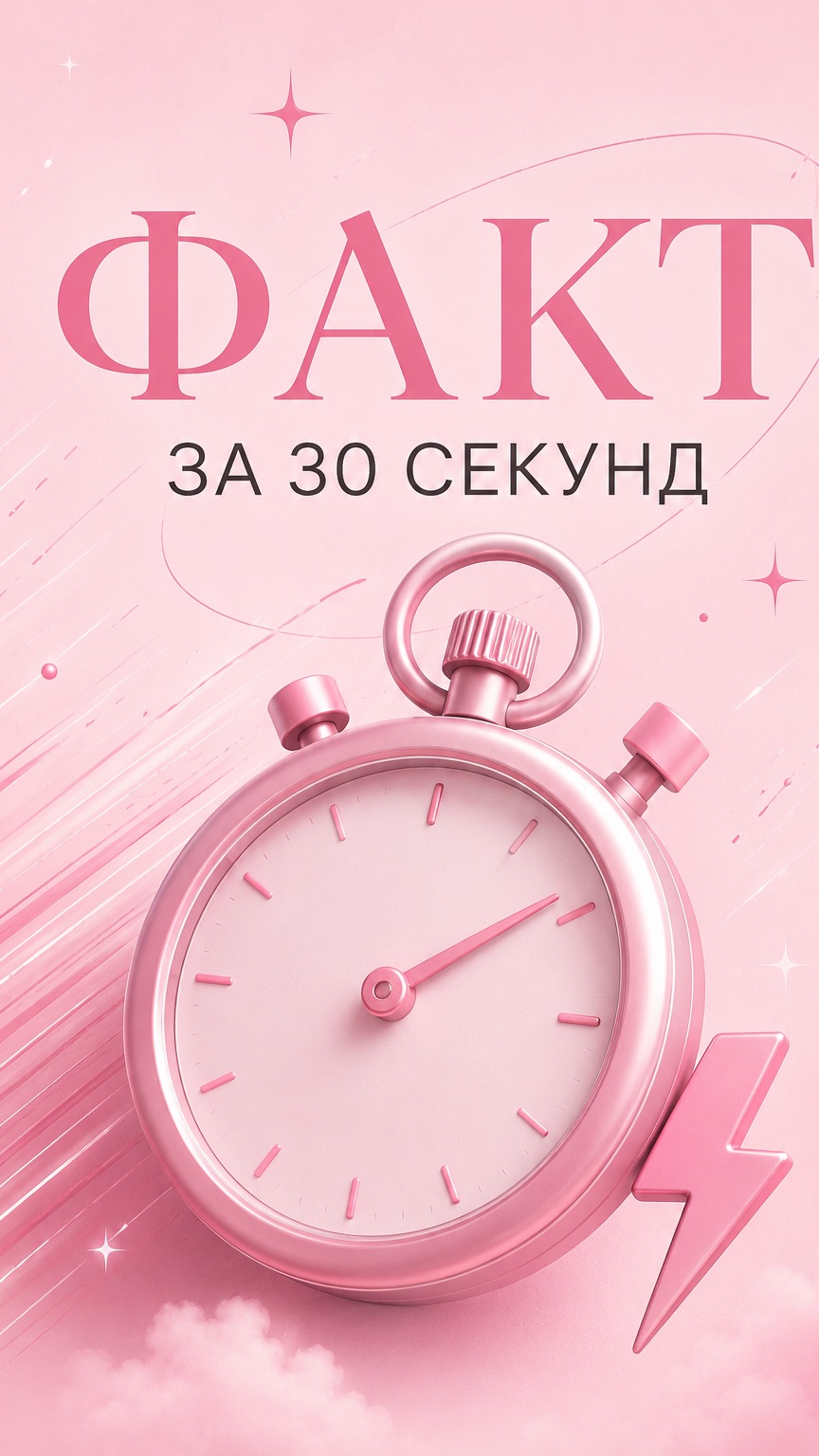 факт за 30 секунд