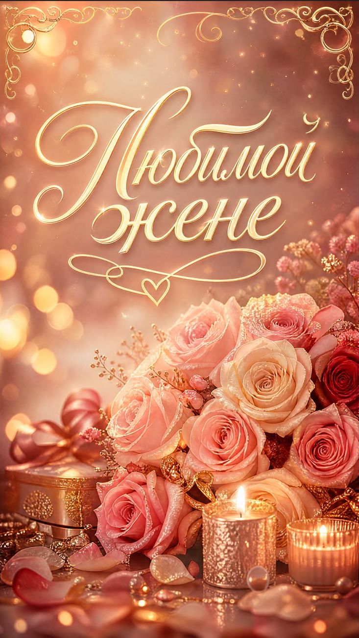 Песня признание в любви жене - Супруга моя ты мне Богом дана