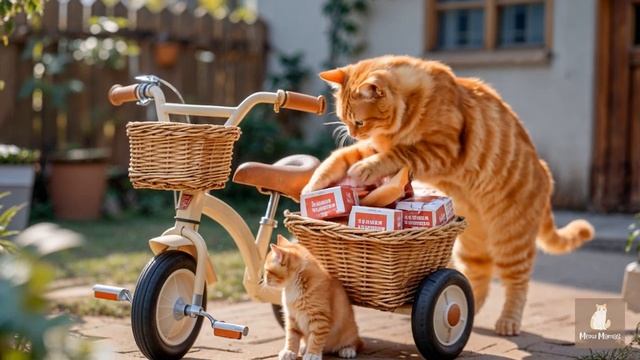 🐱Добрые Мультики Для Детишек. Мама кошка и Ее Сыночек