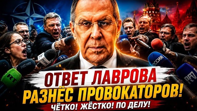 ТОЧНЫЙ УДАР СЛОВОМ! Лавров поставил оппонентов на место без единого крика