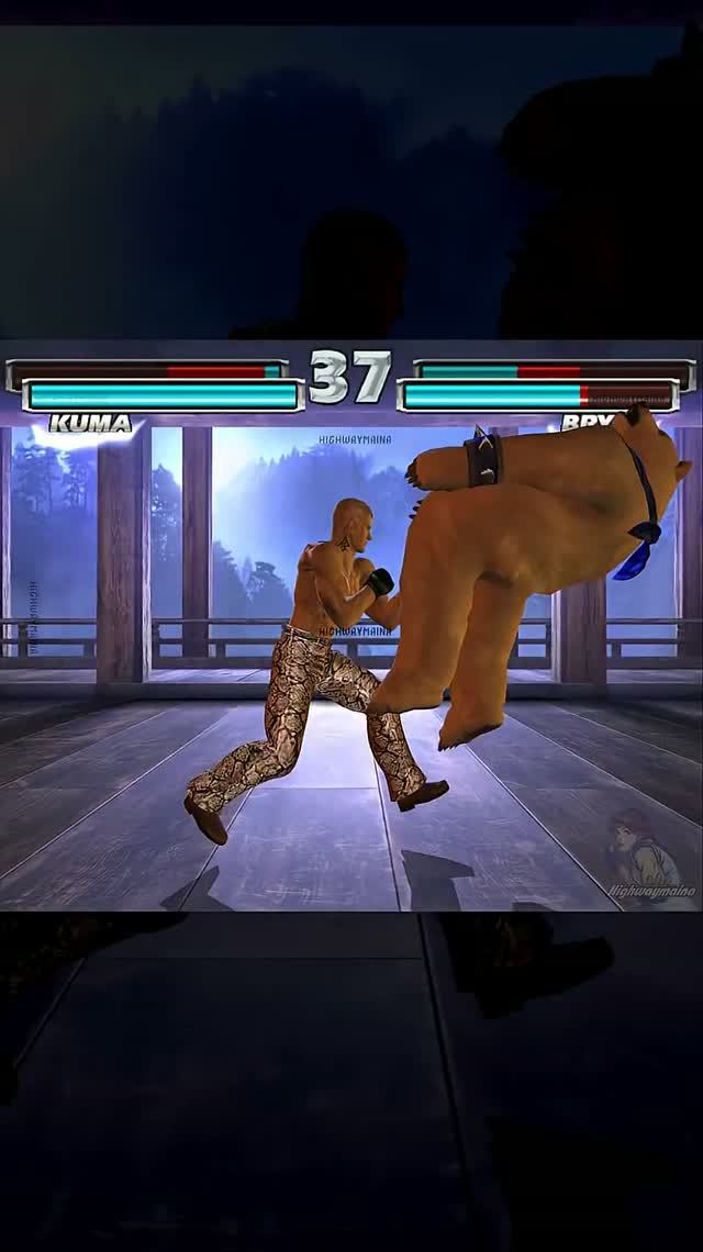 Теккен Tekken Хэйхати и Кума против Брайана и Алекса