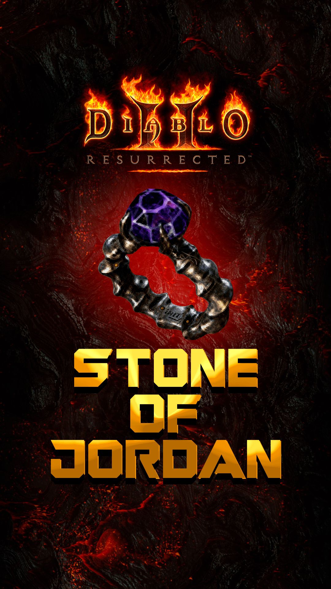 Diablo 2 Resurrected Stone of Jordan  Иорданов Камень  SoJ shorts