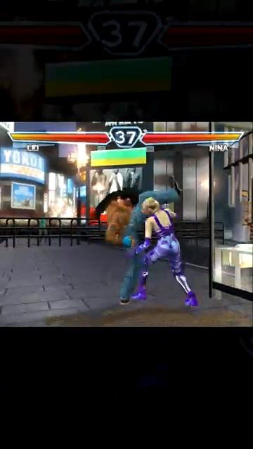 Теккен Tekken 4 - Лэй против Нины