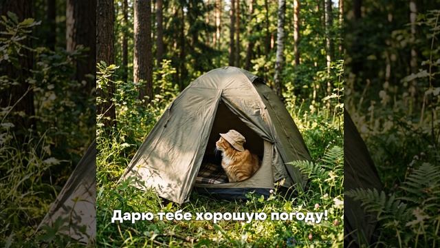 Хорошая погода поднимет настроение