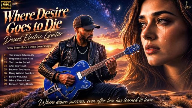 Where Desire Goes to Die _ Desert Electric Guitar  Slow Blues Rock  Deep Love Songs 1