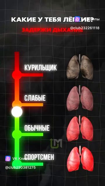проверь свои лёгкие.
