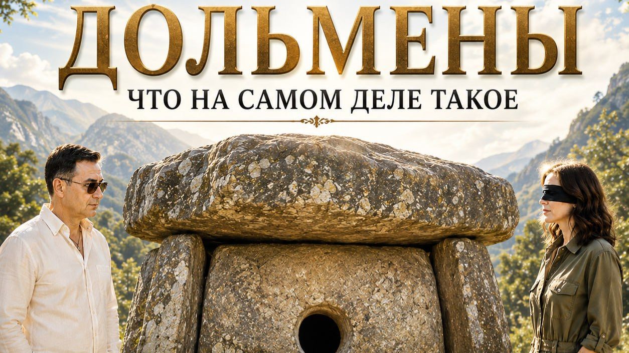 ДОЛЬМЕНЫ - ЧТО НА САМОМ ДЕЛЕ ТАКОЕ  ?