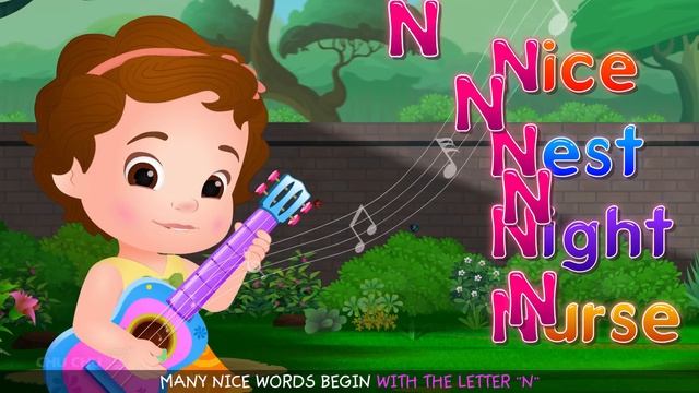 Песни MNO  ChuChu TV Учим английский - это весело  Азбука фонетика и слова для дошкольников
