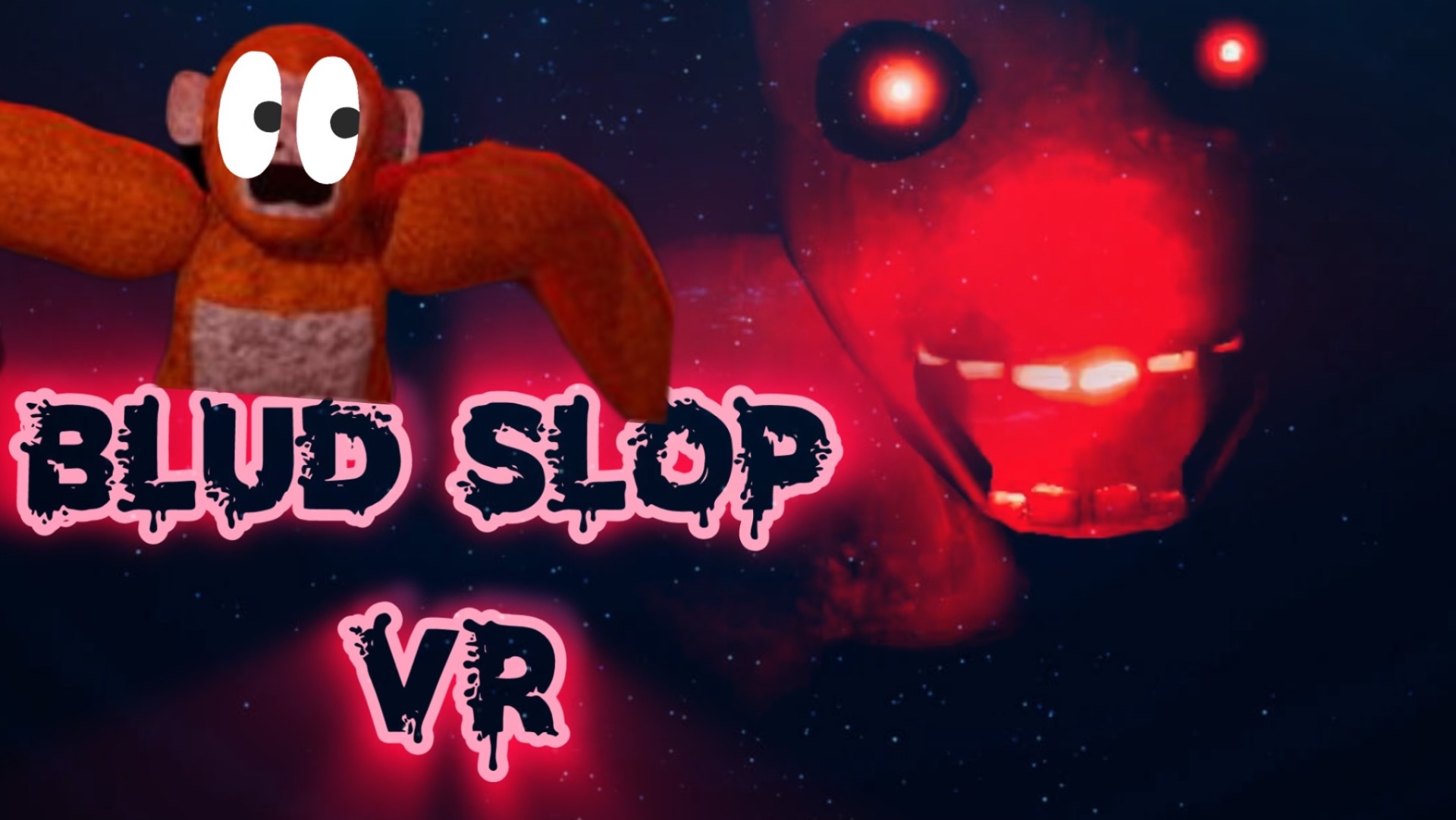 УБЕГАЮ С ТОПОРОМ ОТ МОНСТРОВ В BLUD SLOP VR