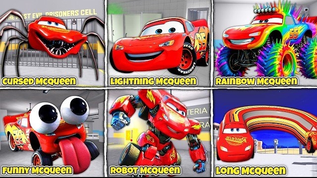 1 000 000 ПРЕОБРАЖЕНИЙ МОЛНИИ МАККУИНА! ⚡🚗😱 | ЧТО, ЕСЛИ Я СТАНУ ПОЕДАТЕЛЕМ МАШИН, РОБОТОМ И ДРУГИМ