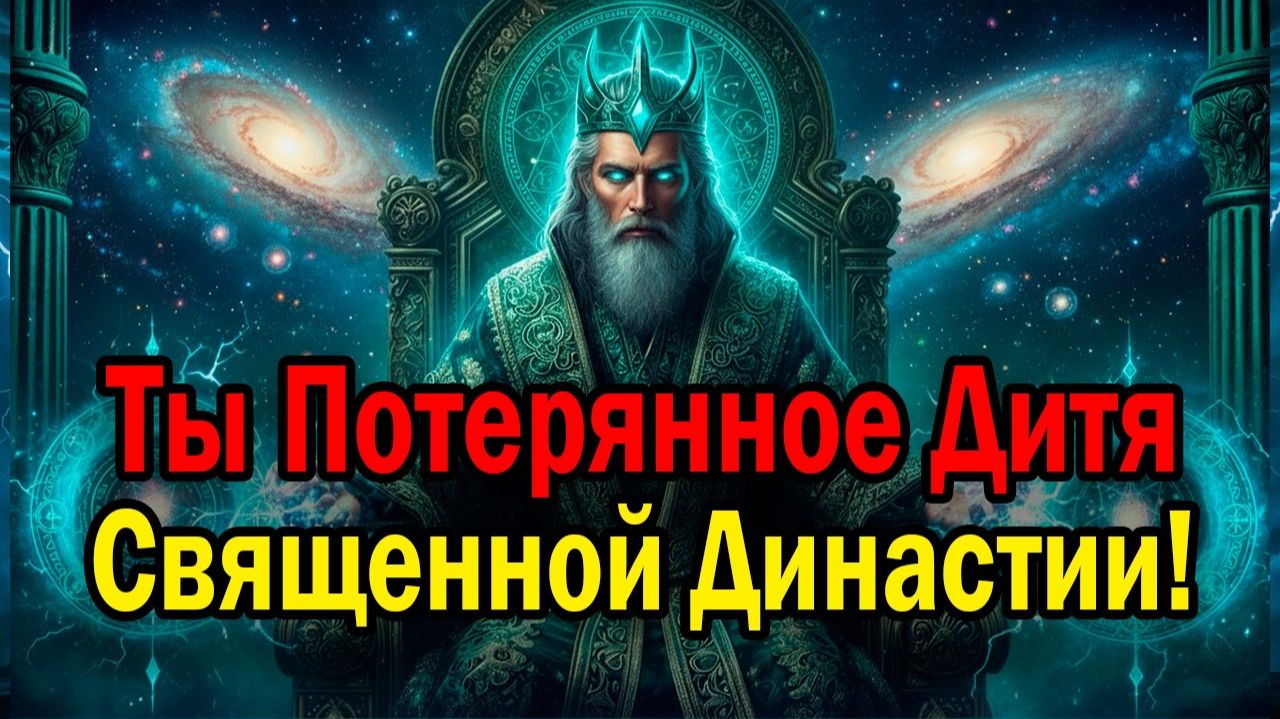 Избранный, Ты Потерянный Ребенок Божественной Семьи! (Шокирующая Правда О Тебе)