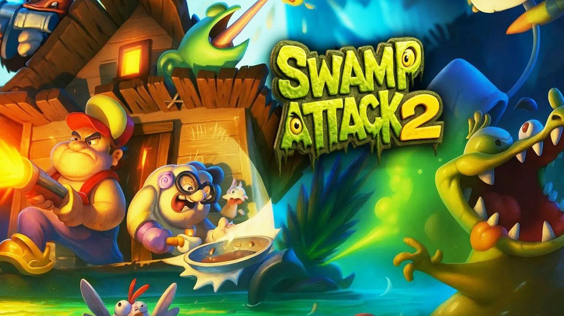 Swamp Attack 2 #8 СЛОЖНО В СОЛО 😢