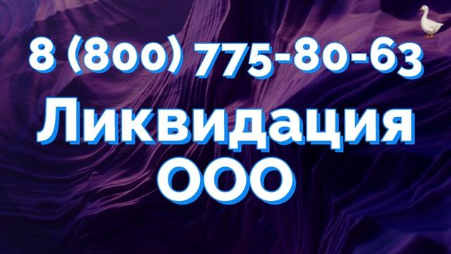 Но оформить ликвидацию ООО