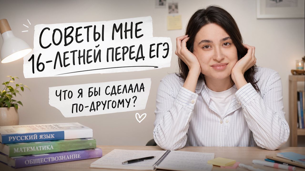 Что бы я делала, если бы мне было 16 и мне снова предстояло ЕГЭ? | Советы мне 16-летней | Умскул