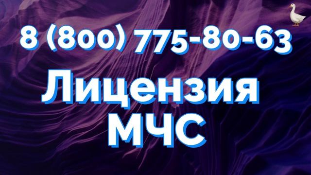 лицензия МЧС для наших клиентов