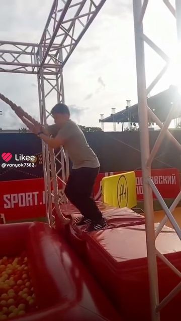 Ванесс на полосе препятствий А4