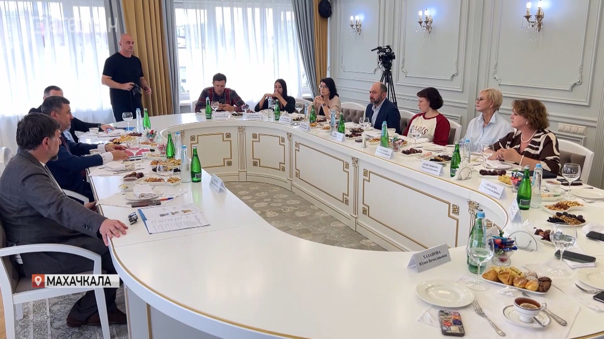 Федор Щукин встретился с участниками пресс-тура
