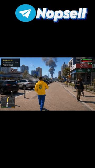 В сети появился ЕЩЁ ОДИН СЛИВ GTA 6 С модом на Украину Gta рекомендации рек Shorts
