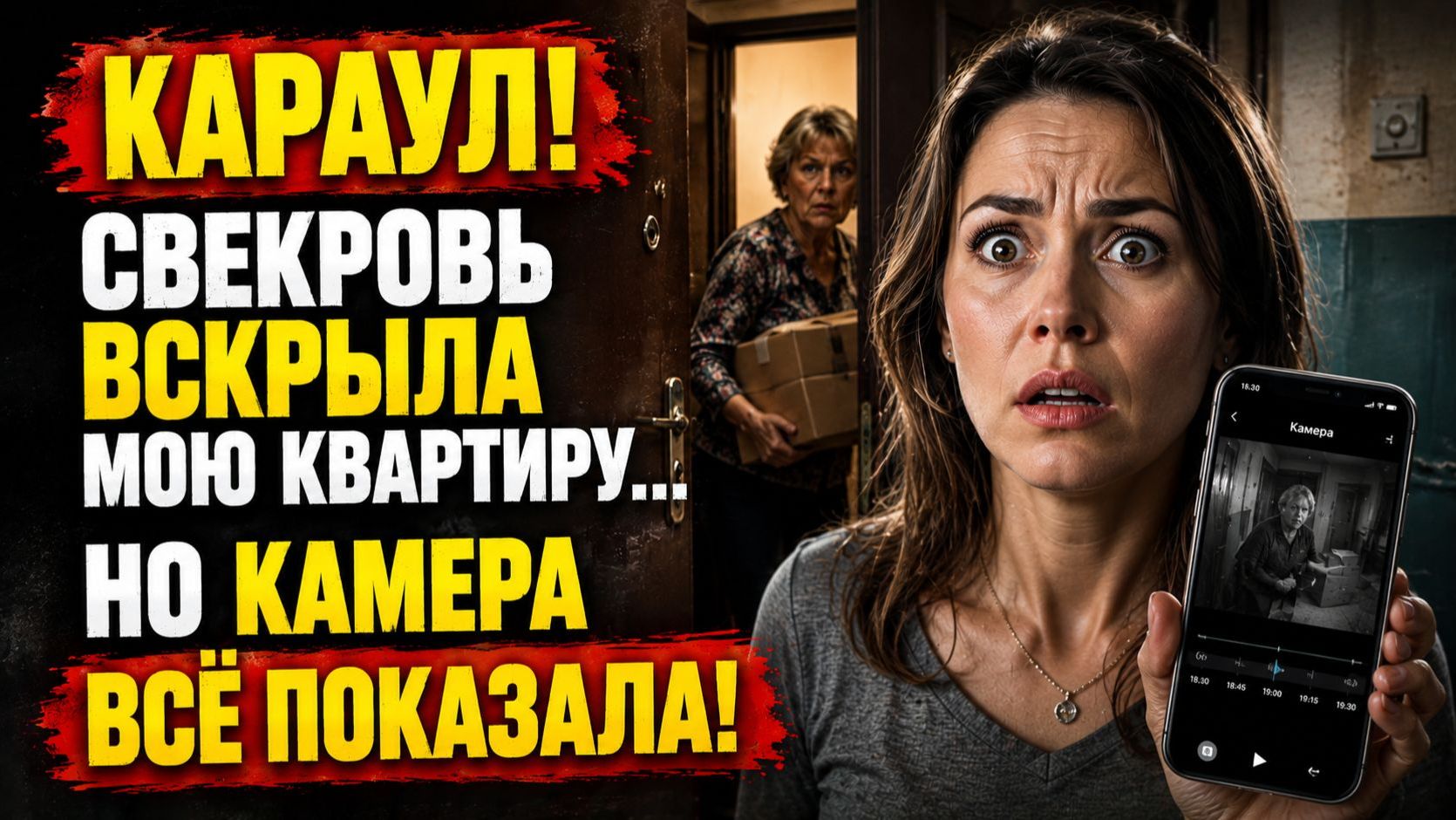 Истории из жизни | Свекровь вскрыла квартиру невестки... Но камера раскрыла правду | Аудио рассказы