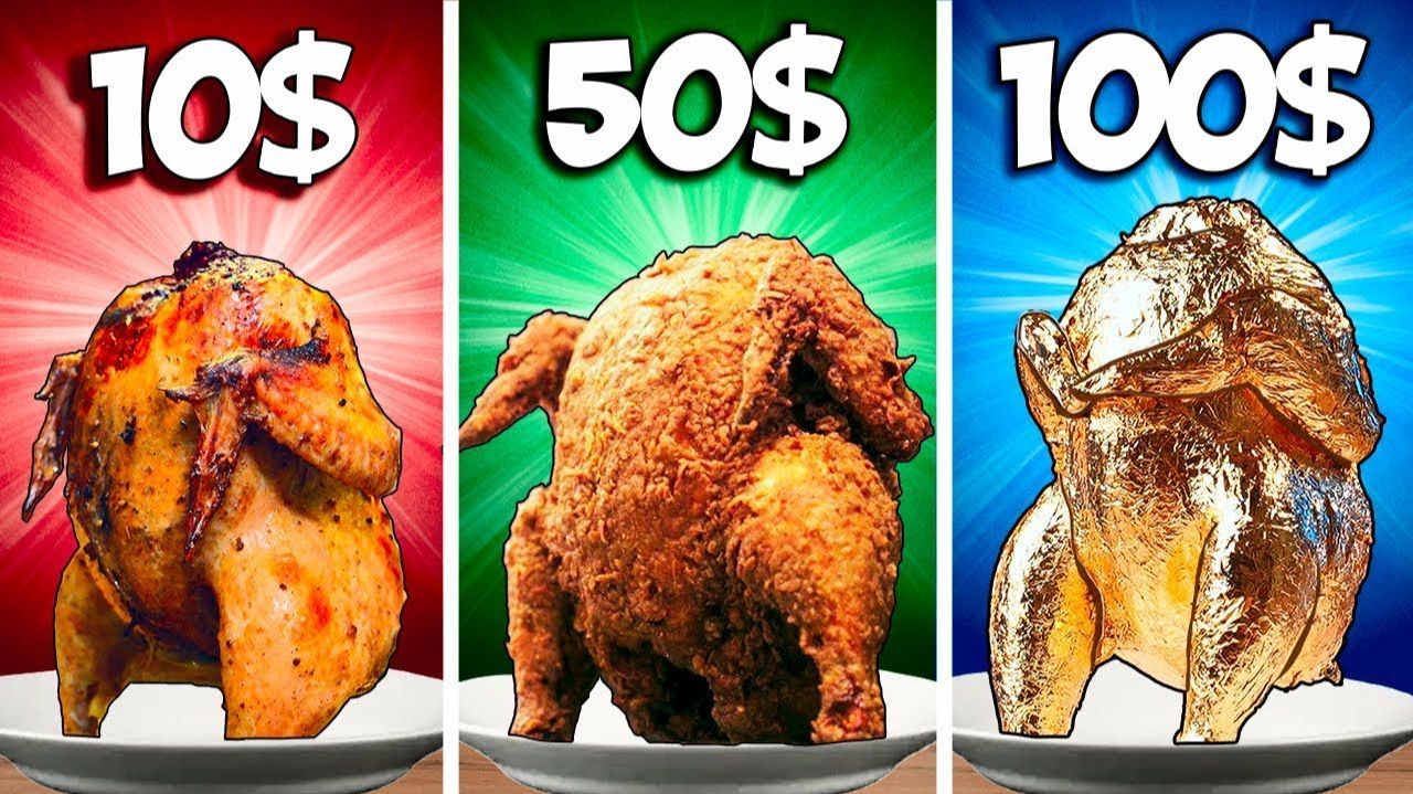 [vanzai] - 10$ VS 50$ VS 100$ КУРИЦА