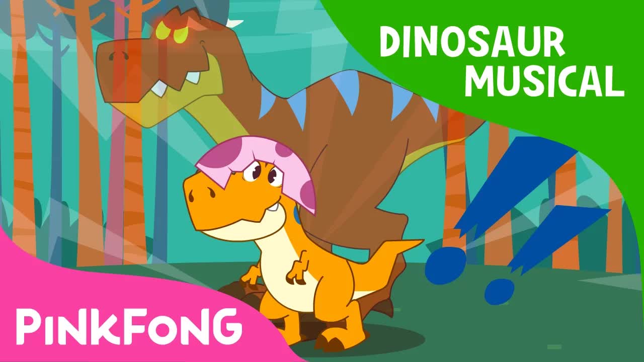Ты моя мама? | Динозавровый мюзикл | Истории Pinkfong для детей