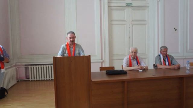 Выступление К.П. Ахтырского