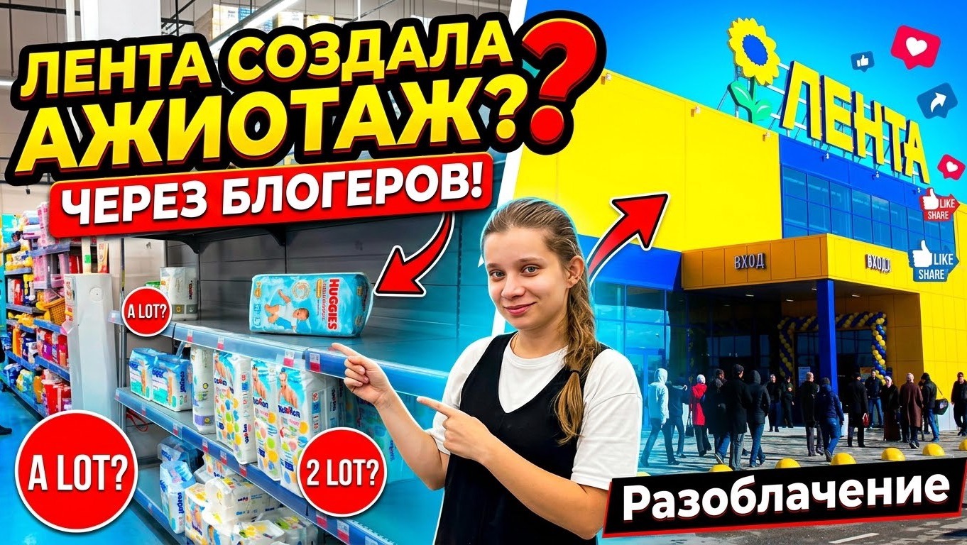 Лента всех обманула ?