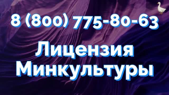 Оказываем услуги по лицензированию Минкульта