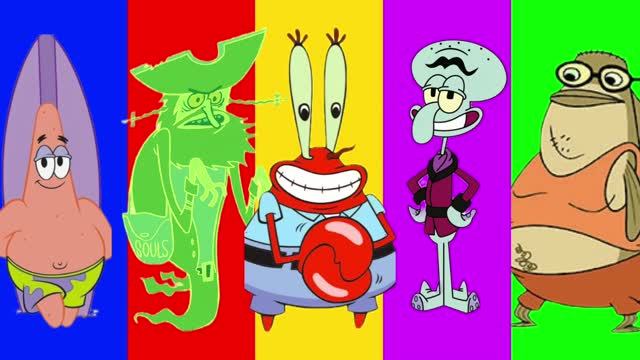 ГУБКА БОБ И ДРУЗЬЯ ТАНЦУЮТ �.spongebob ГЕРОИ МУЛЬТФИЛЬМ ХАЙП СМЕШНОЕ ВИДЕО