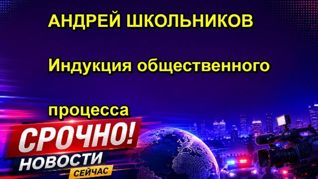 АНДРЕЙ ШКОЛЬНИКОВ Индукция общественного процесса