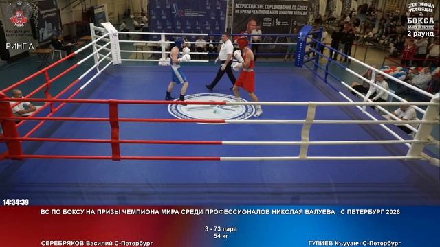 73 54 кг СЕРЕБРЯКОВ Василий С-Петербург ГУЛИЕВ Къууанч С-Петербург