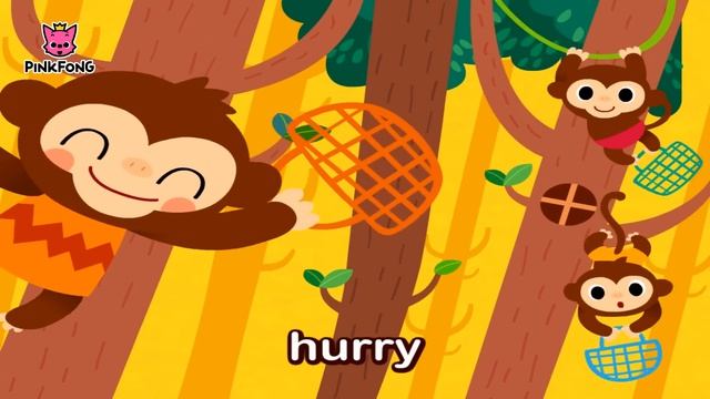 М  Обезьяна  Песни ABC Алфавит  Фонетика  Песни PINKFONG для детей