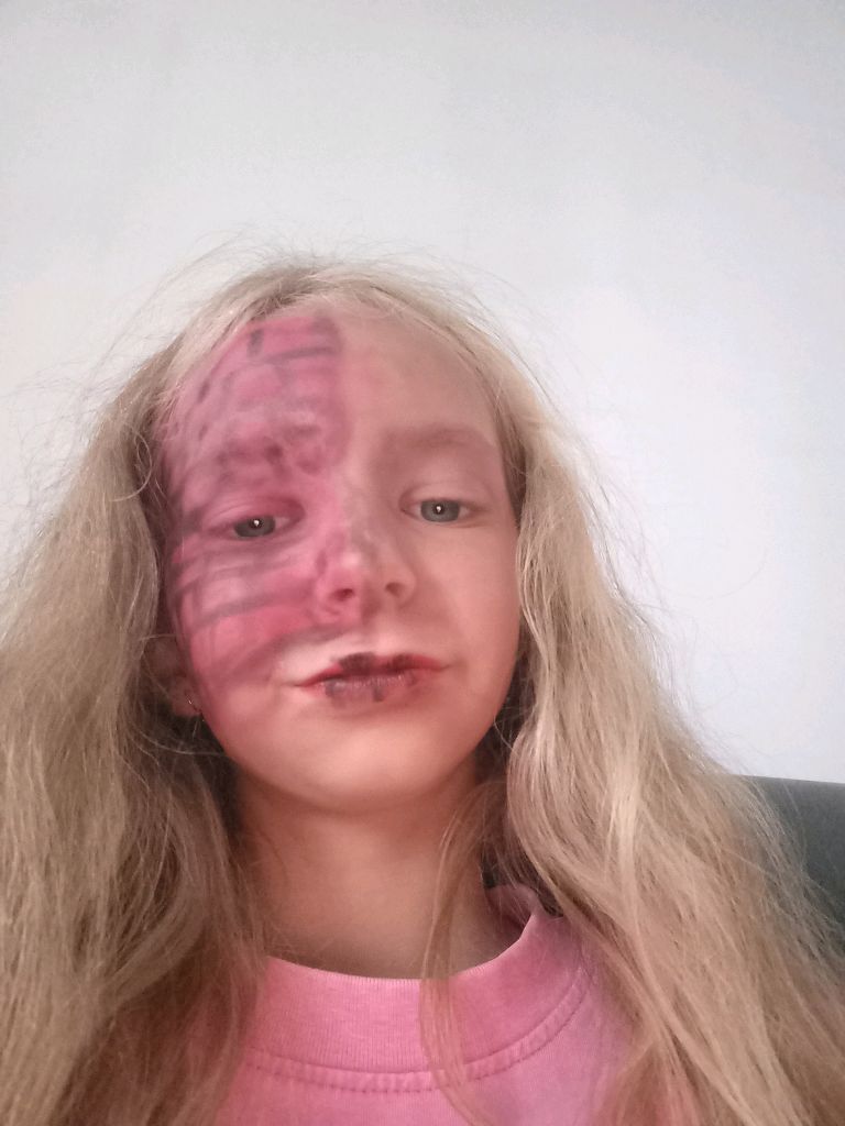 сделала мейкап