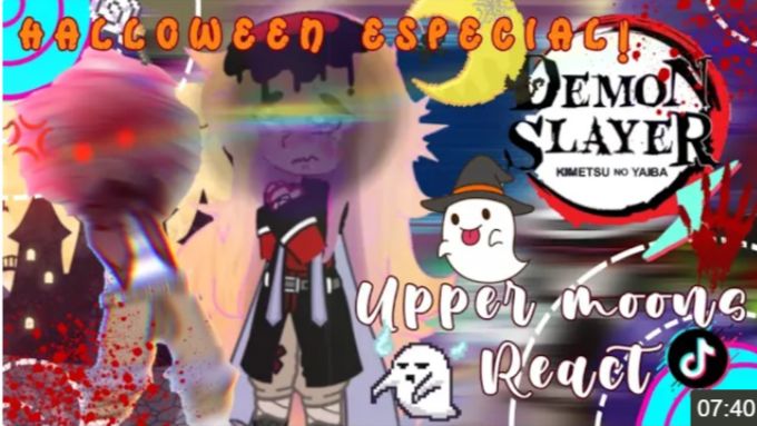  Upper Moons Muzan React To My Fyp!  Halloween Especial! Cringe Ships 13 