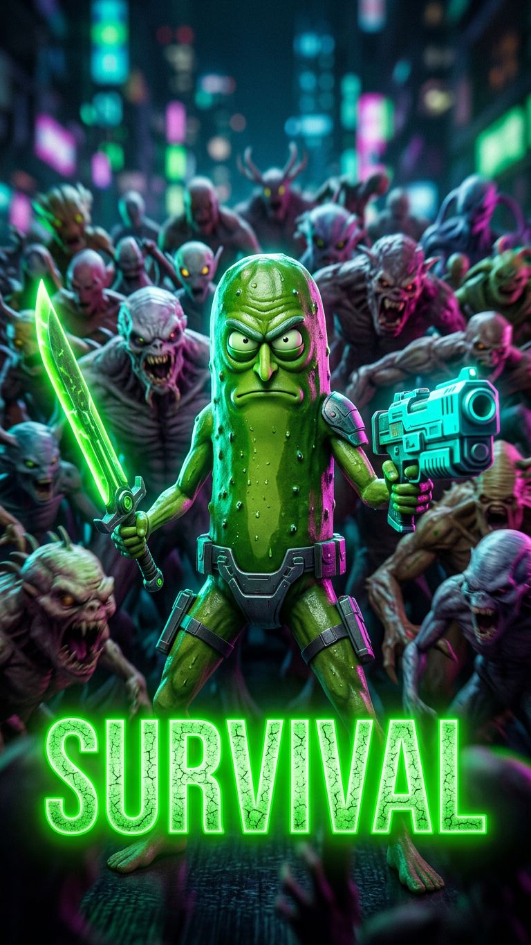 Огурчик Пит: От Овоща до БОГА Войны! 🥒⚡