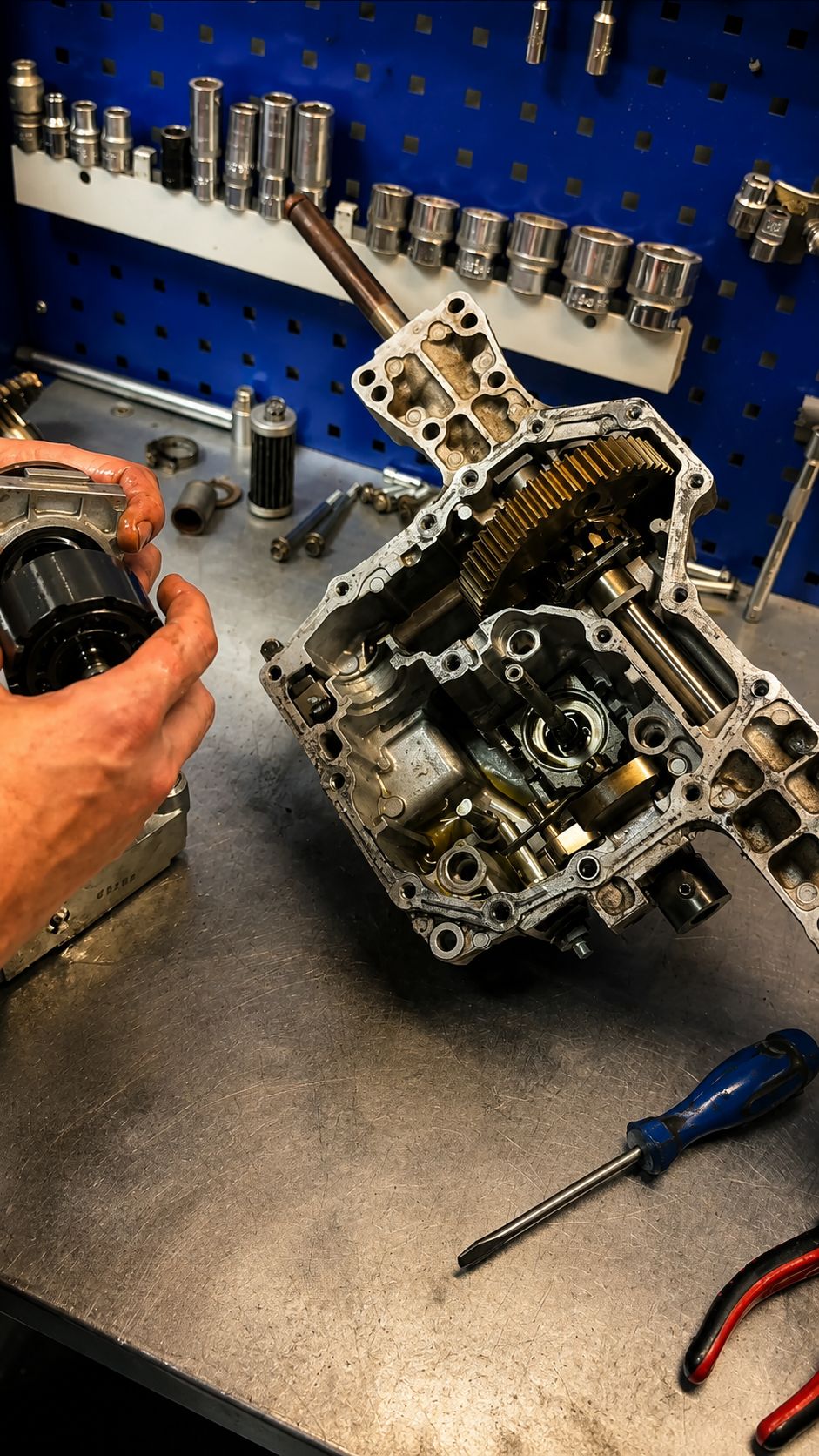 Перебираем редуктор на райдере HUSQVARNA #HUSQVARNA #trascom #траском #газонокосилка #сервис