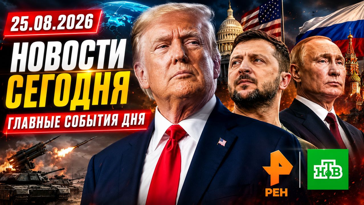 Новости Сегодня 25.08.2026 - Главные События Дня. Рен тв. НТВ