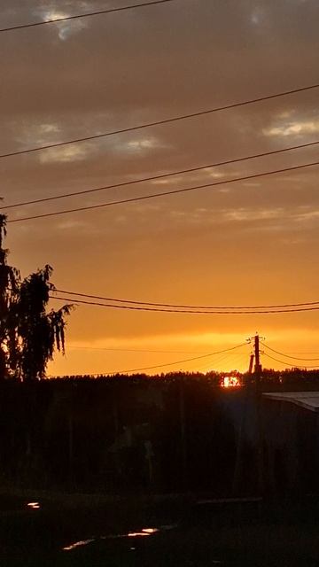 закат