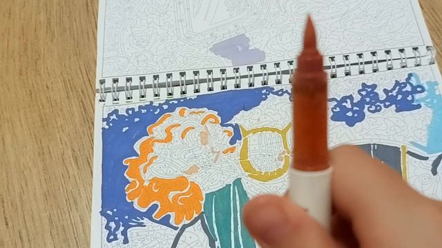 ~ Туториал как красить маленькие области акриловыми маркерами ~