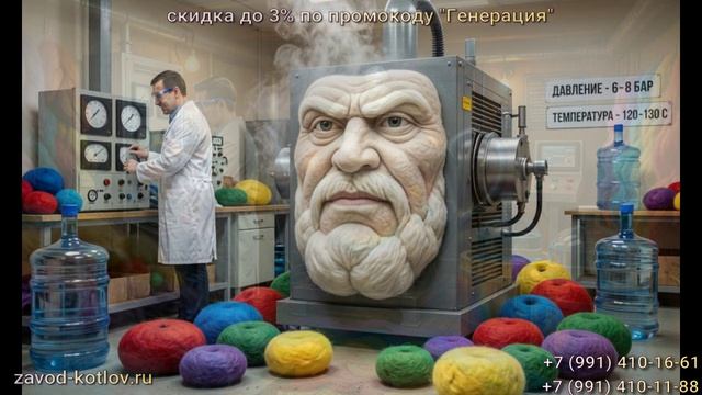 Открываю бизнес по паровой обработке изделий из шерсти и войлока