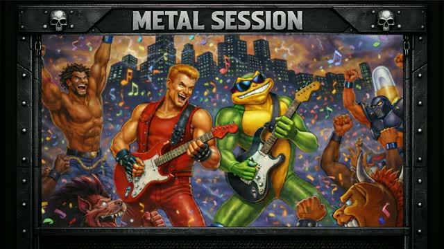 Battletoads & Double Dragon (SNES) - Metal Cover
