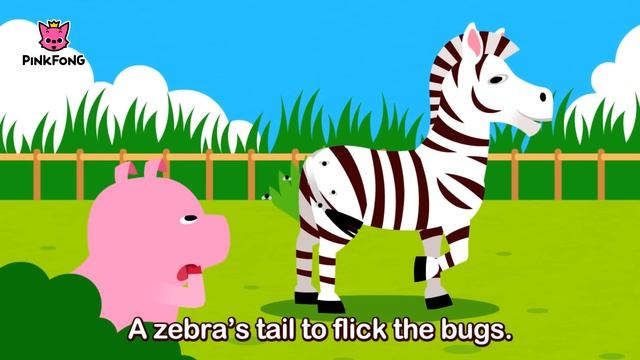 Видел ли ты мой хвост?  Песня про животных с оригами  Оригами PINKFONG  Песни PINKFONG для детей