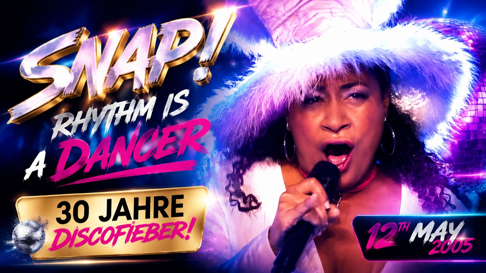 Snap! - Rhythm Is A Dancer (30 Jahre Discofieber!, 12Th May, 2005) ᵁᴴᴰ
