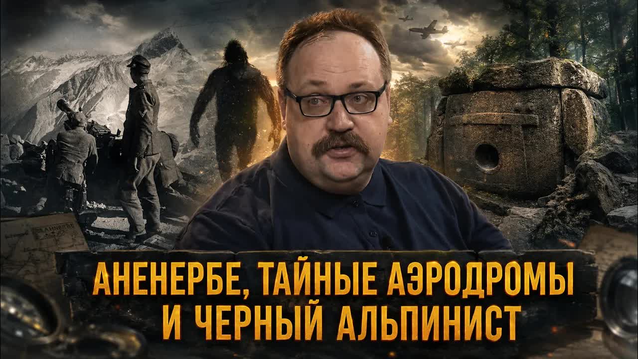 Аненербе, тайные аэродромы и Черный Альпинист | Фёдор Лисицын