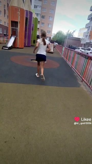 ПАРКУР по детской площадке