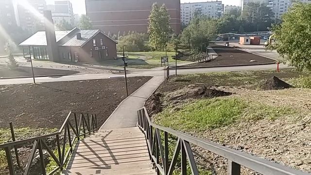 Новосибирск. Будущий парк 