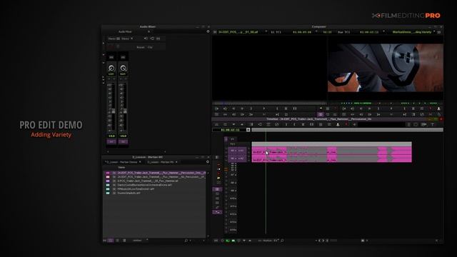 Lesson 54- Pro Edit Demo- Adding Variety